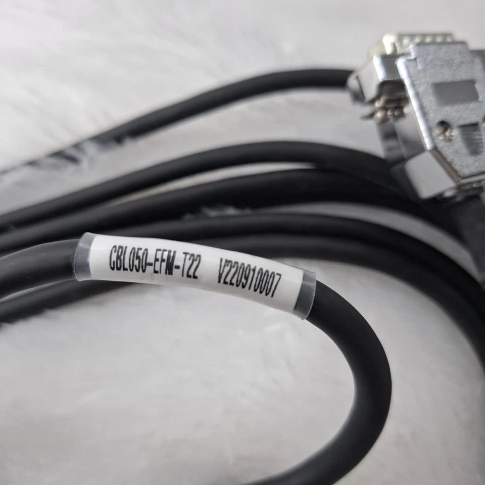 ABB CBL050-EFM-T22 eSM Encoder Feedback Cable 5m 3AXD50000042194